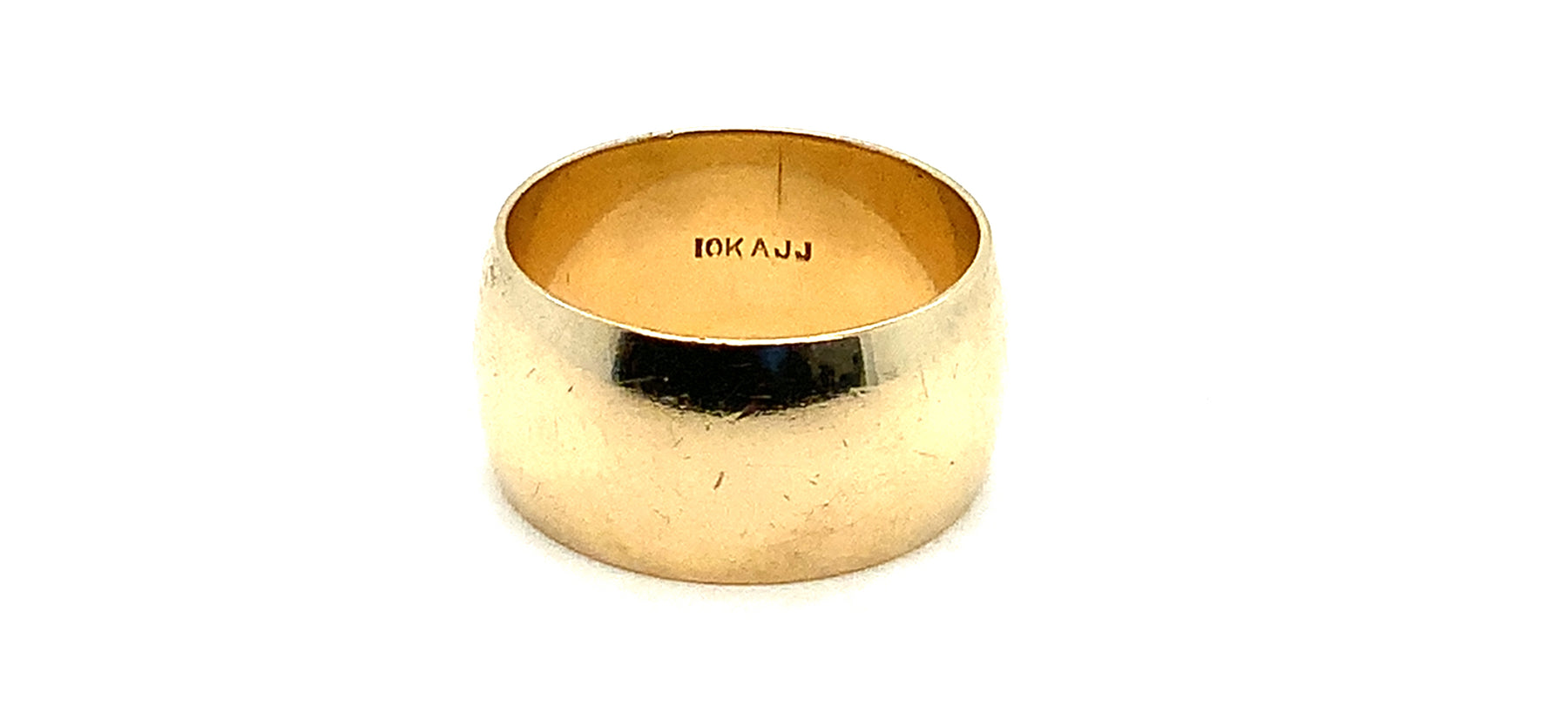 Gold Wedding Bands  -  Men'