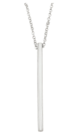 Sterling Silver Drop Bar, Weight Grams, Silver Pendant
