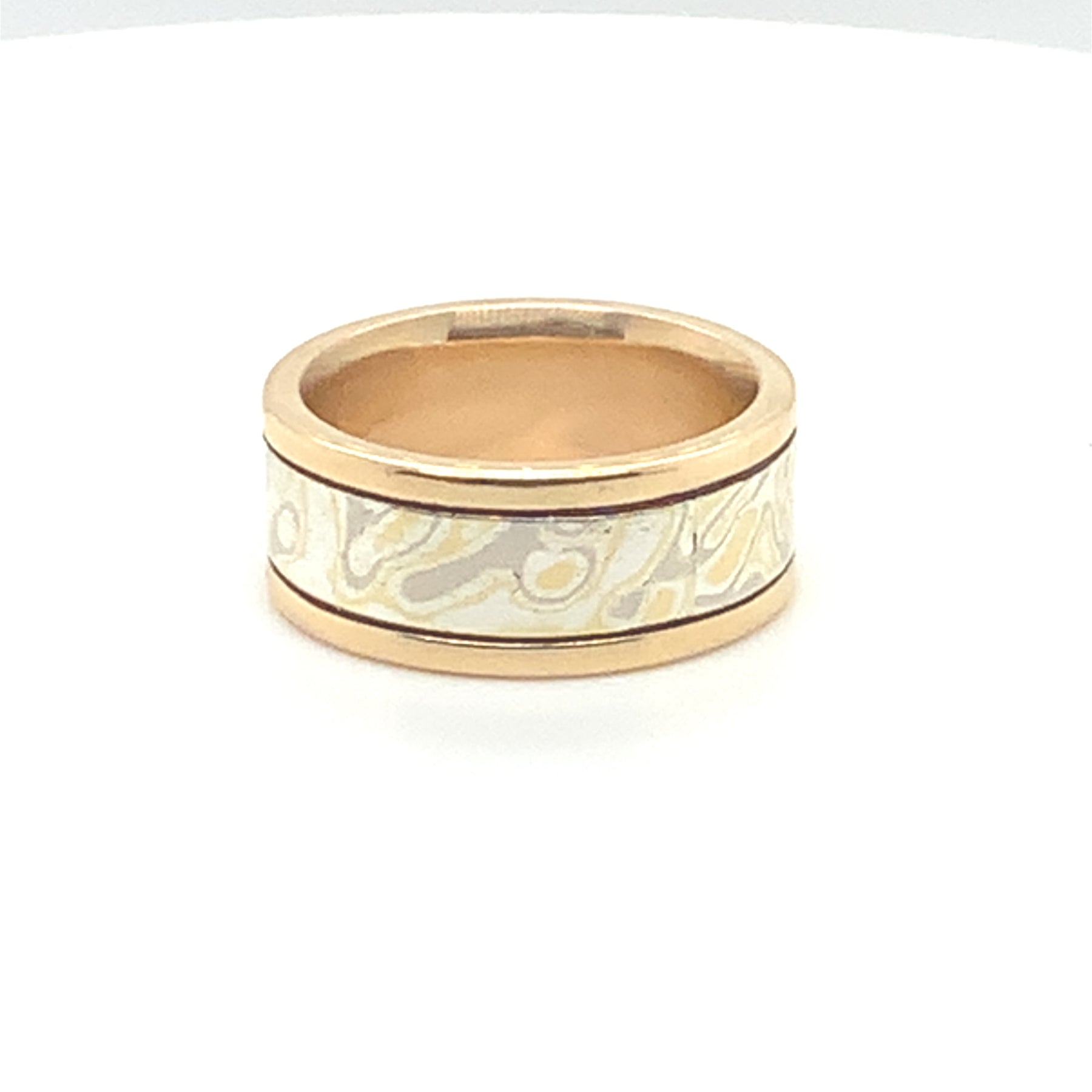 Gold Wedding Bands  -  Men'
