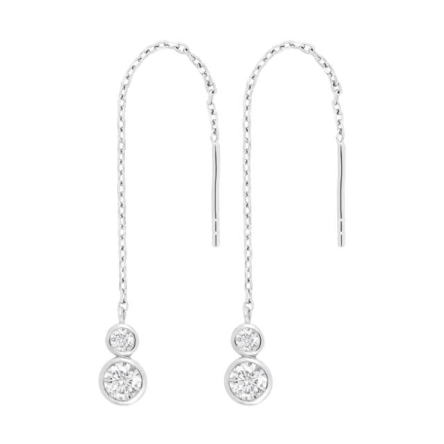 Sterling Silver Drop Silver Earrings