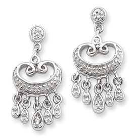 Sterling Silver Dangle Silver Earrings
