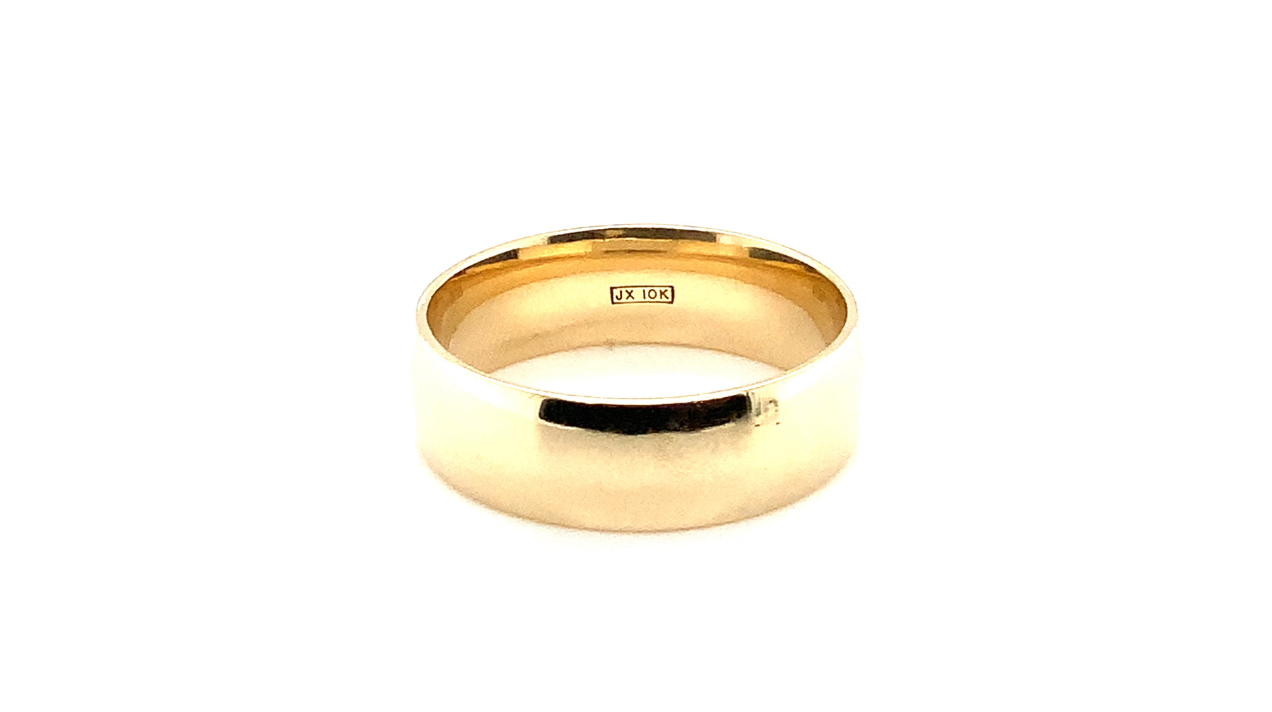 Gold Wedding Bands  -  Men'