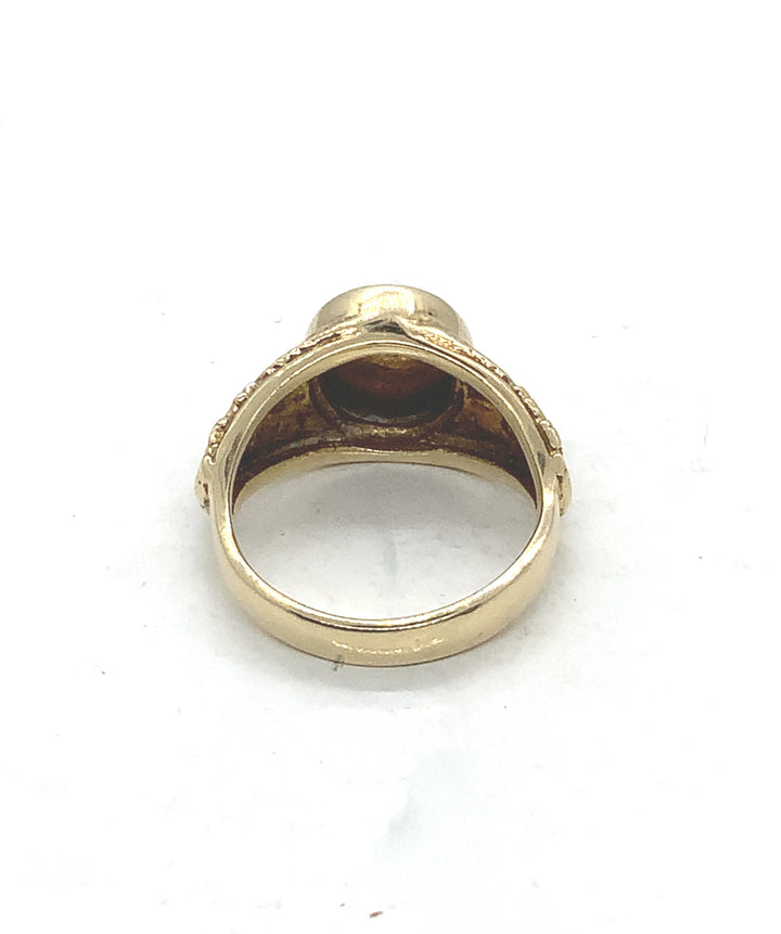 Gold Fashion Ring  -  Men'