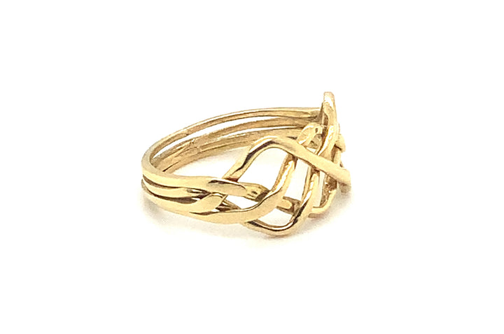 Women's 18K Yellow Gold Size 6.5 , Fashion Ring