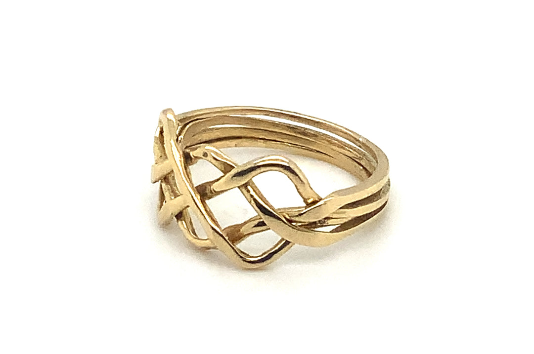Women's 18K Yellow Gold Size 6.5 , Fashion Ring
