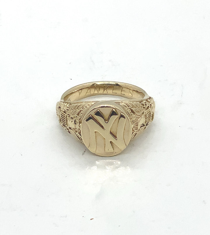 Gold Fashion Ring  -  Men'