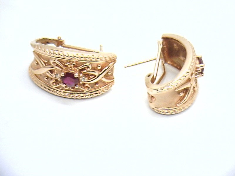 Colored Stone Earring