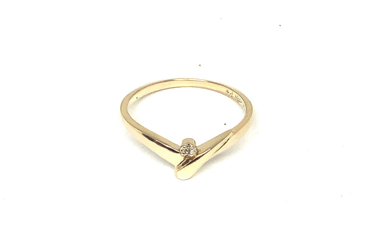 Women's 10K Yellow Gold Size 6.25 , Fashion Ring