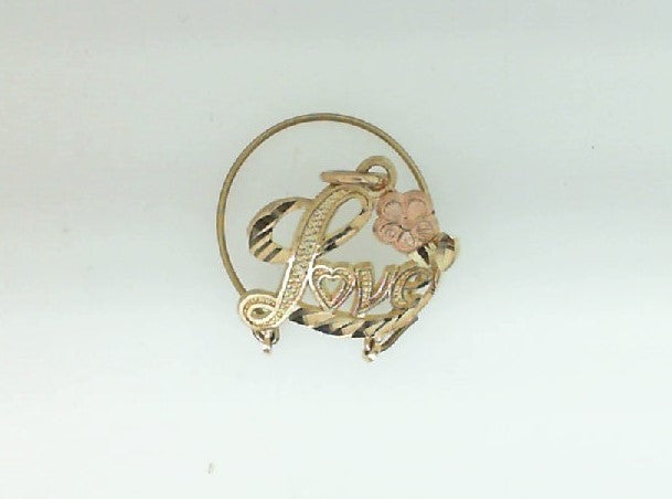 10K Yellow Gold , Weight 1 Grams, Gold Pendant