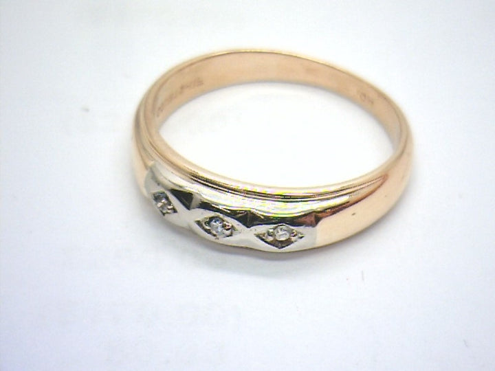 Diamond Wedding Bands  -  Men'