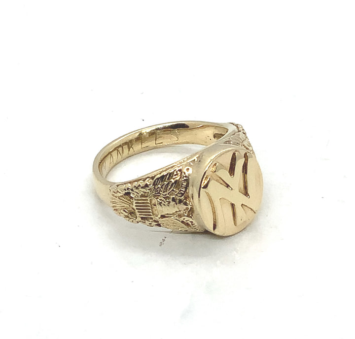 Gold Fashion Ring  -  Men'