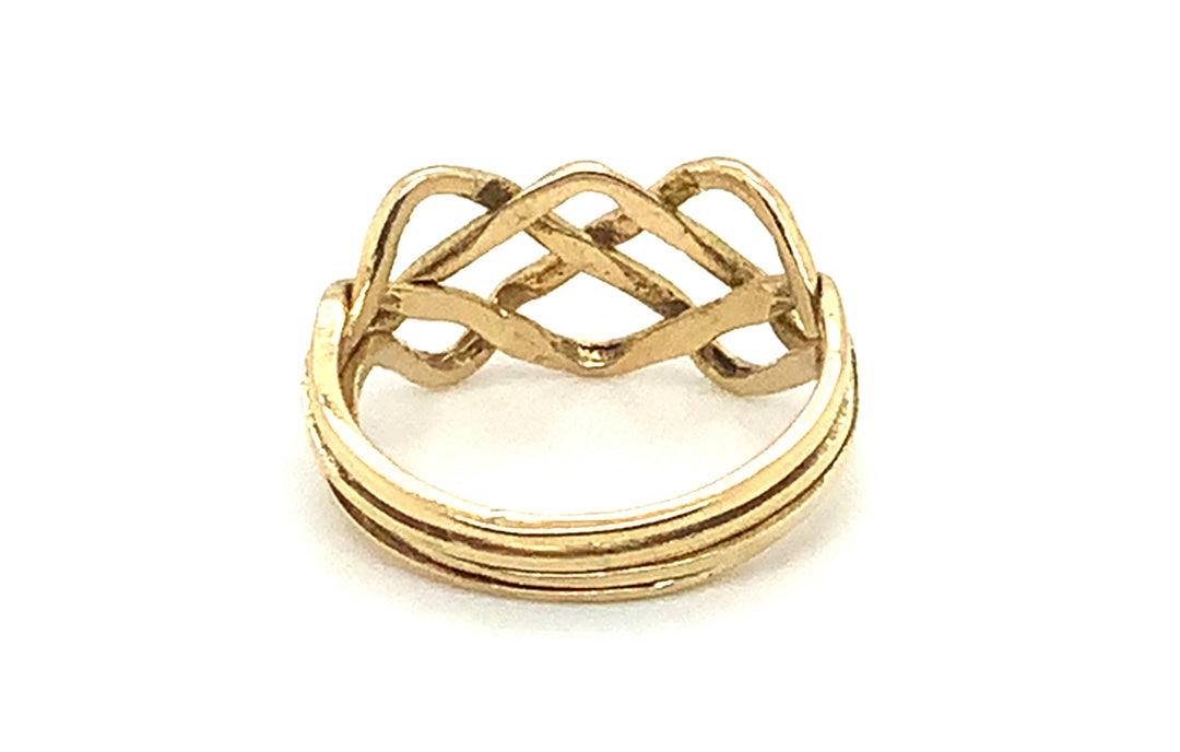 Women's 18K Yellow Gold Size 6.5 , Fashion Ring