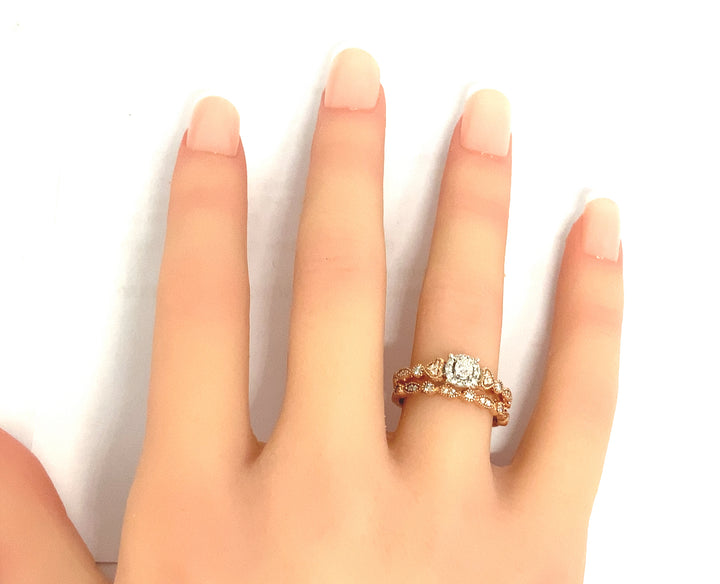 Diamond Engagement Ring Set