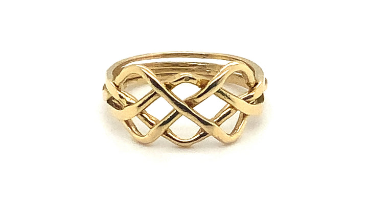 Women's 18K Yellow Gold Size 6.5 , Fashion Ring