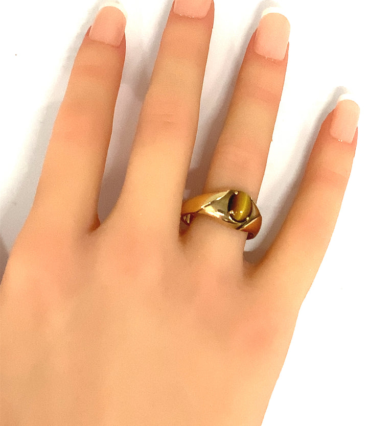 Colored Stone Rings  -  Men'