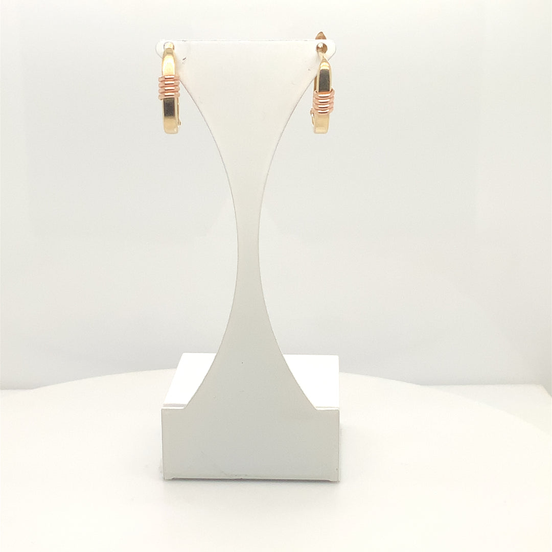 14K Yellow Gold Gold Earrings