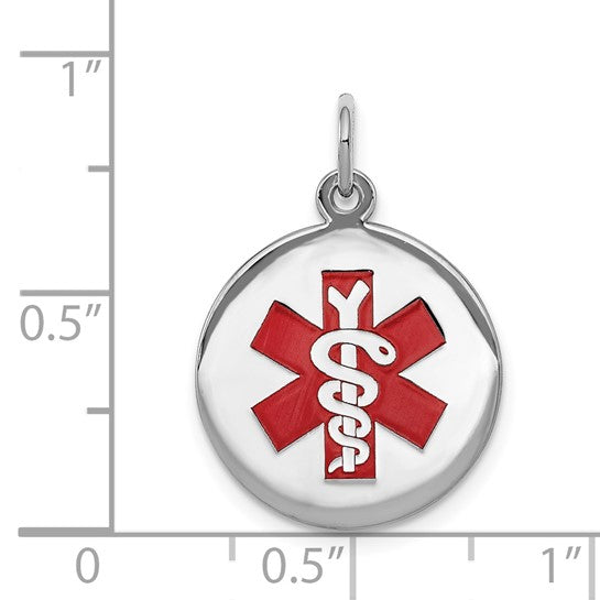 Sterling Silver Medic, Weight Grams, Silver Pendant
