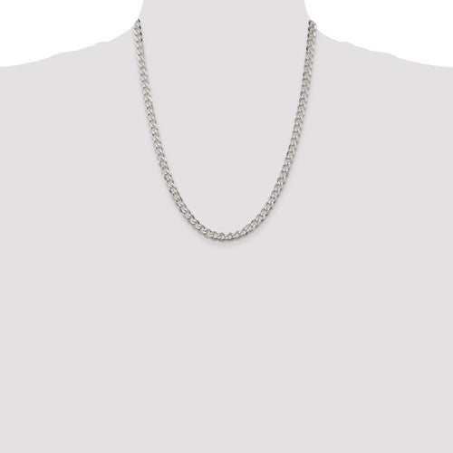 Sterling Silver Curb 22 ", Weight ,Silver Chain