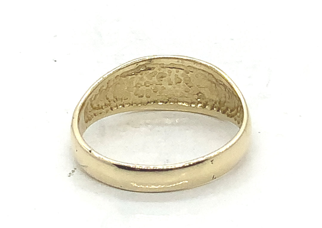 Gold Fashion Ring  -  Men'