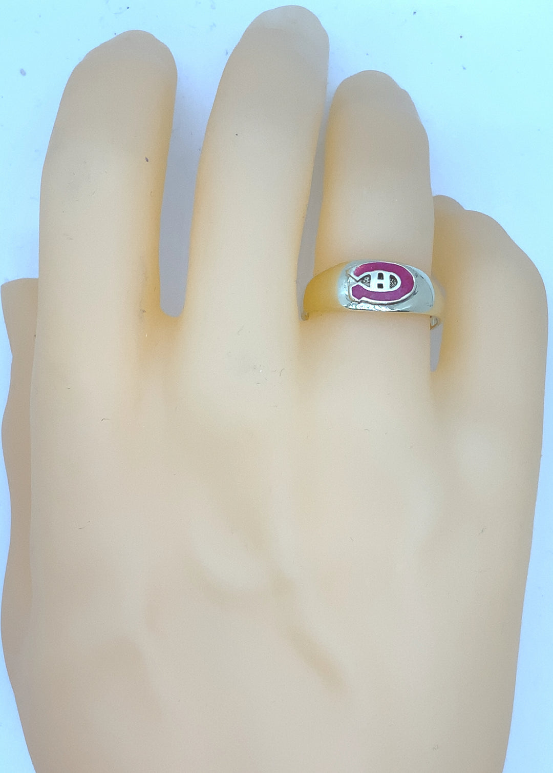 Gold Fashion Ring  -  Men'