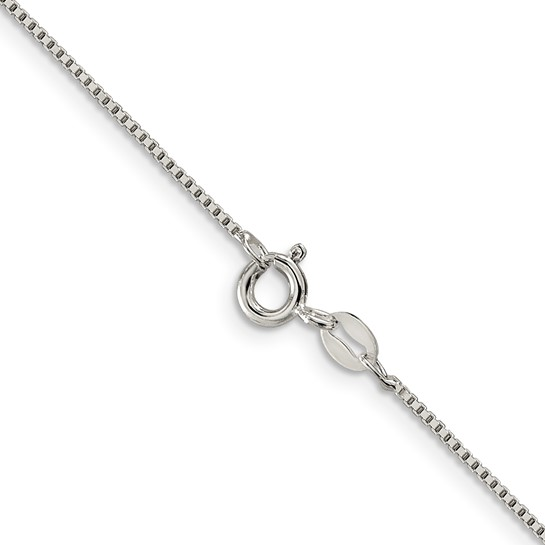 Sterling Silver Box 18 ", Weight ,Silver Chain