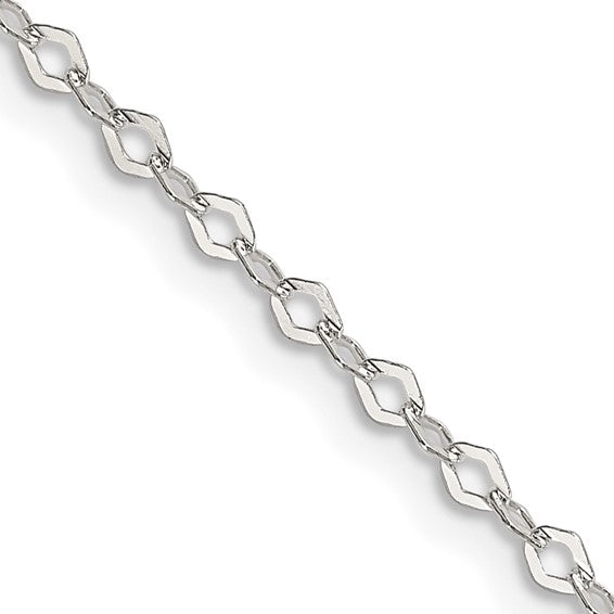 Sterling Silver Rolo 16 ", Weight ,Silver Chain