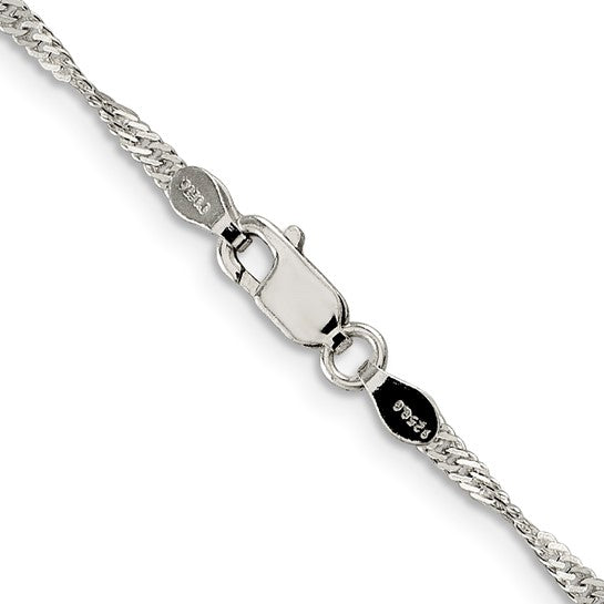Sterling Silver Singapore 16 ", Weight ,Silver Chain